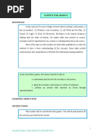 Science For Grade 8 (1ST Quarter Module)