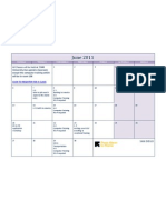 San Diego Class Calendar - June 2011