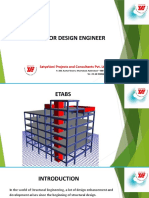 Junior Design Engineer ETABS Training