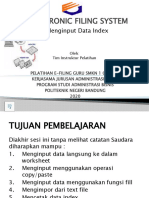 Menginput Data Index