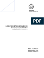 Sandwich Versus Single Skin: Material Concept of A Patrol Boat in A Life Cycle Cost Perspective