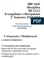 Slide Evangelismo e Discipulado Aula 14 06 2018