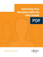 Optimizing Your Workplace With The Daily Huddle