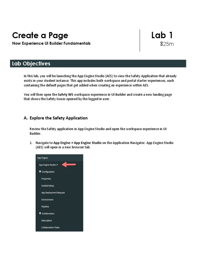 UI Builder Fundamentals Lab 1 PDF Icon Mobile App