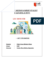 Normas Medioambientales y Legislacion (Ley Safco)