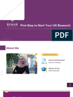 First Step To Start Your UX Research: Asri Primadianti Putri