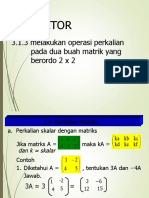 Perkalian Matriks