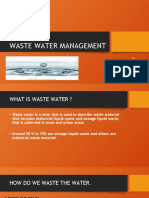 Waste Water Management