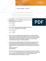 TALLER DE FUNCIONES - Actividad 4 Fundamentos de Matemáticas