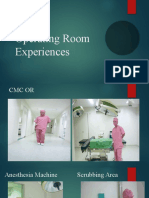 Operating-Room-Experiences