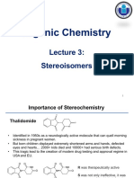 Organic Chemistry: Stereoisomers