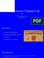 Making A Home Compass Lab: MENG 300 Lab Analysis and Reports Student's Name: Instructor's Name