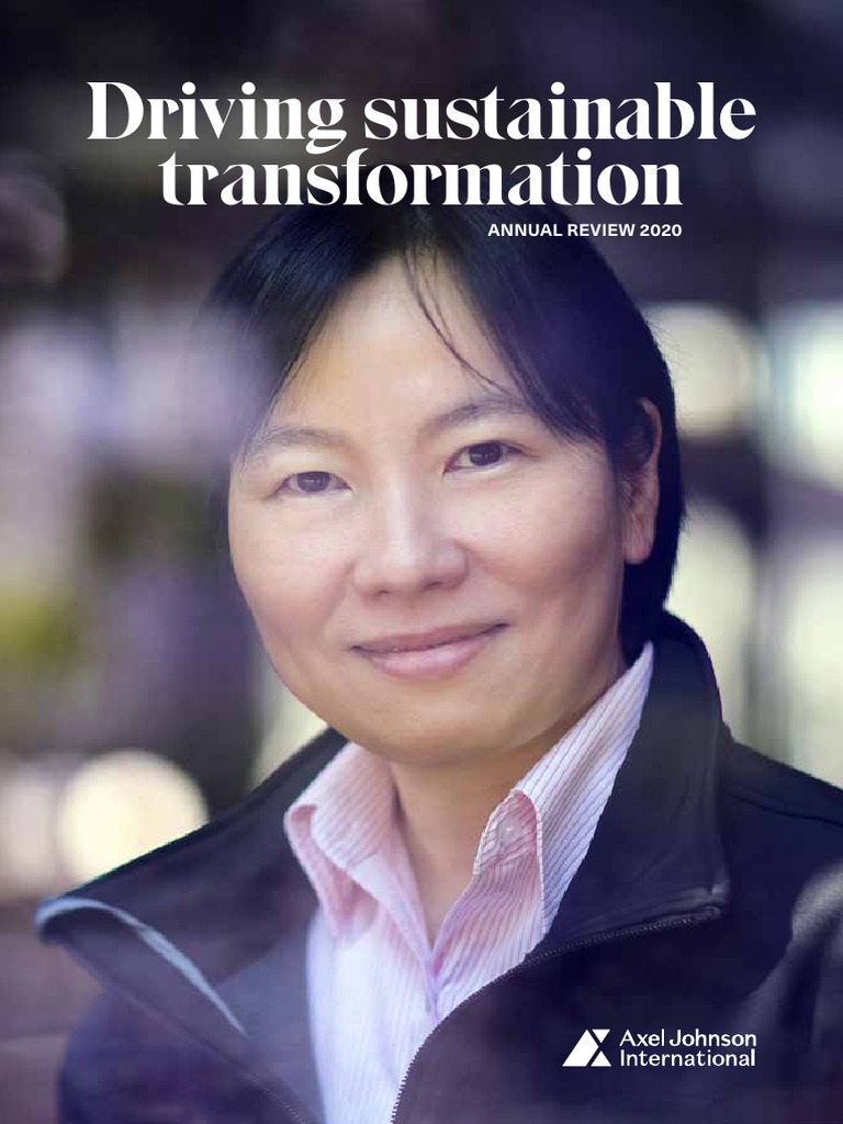 Driving sustainable transformation annual review 2020 descargar