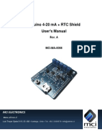 User Manual MCI-TDD-00792 - 4 A 20ma