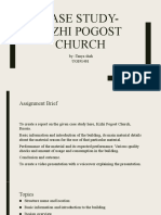 Case Study-Kizhi Pogost Church: by - Tanya Shah UG191401