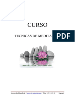 Curso Tecnicas Meditacion