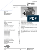 Variable Displacement Pump A11VO: For Open Circuits