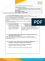 Anexo - Formato Identificación de Creencias