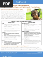 Download Occupational Therapy Using a Sensory IntegrationBased Approach With Adult Populations by The American Occupational Therapy Association  SN56729592 doc pdf