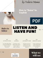 How To Listen in English