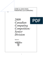 2009 Canadian Computing Competition: Senior Division: Sponsor