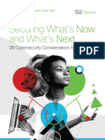 Securing What's Now and What's Next: 20 Cybersecurity Considerations For 2020