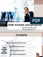 P2 - B2B Markets and Products