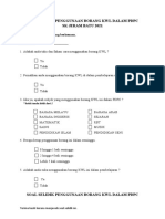 Soal Selidik Penggunaan Borang KWL Dalam PDPC