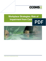 Workplace Strategies for Preventing Cannabis Impairment