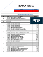 Relación de pago y estado de deuda 2021