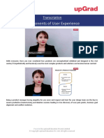 Components+of+User+Experience+ +transcription