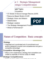 Strategic Management Chapter 1 Overview