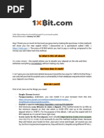 1xbit Database Vulnerability