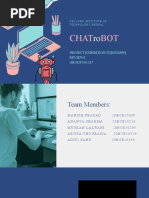 GRP 117 Review 1 Chatbot