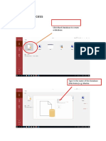 Creating Access Table