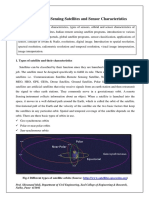 Unit 2: Remote Sensing Satellites and Sensor Characteristics