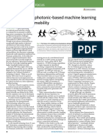 Weighing in On Photonic-Based Machine Learning For Automotive Mobility