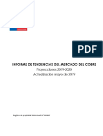 Informe Tendencias Mercado Del Cobre - Mayo de 2019