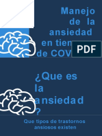 Taller Manejo de La Ansiedad en Tiempos de Covid-19