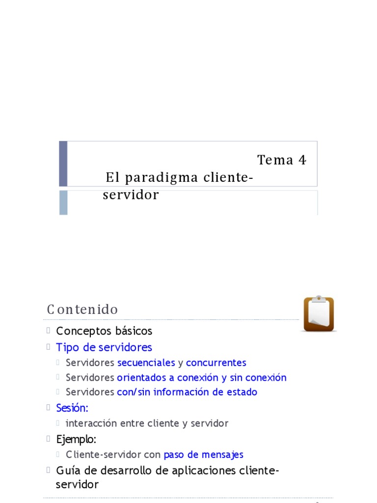 Protocolo Cliente-Servidor: Fundamentos | PDF | Protocolo de ...