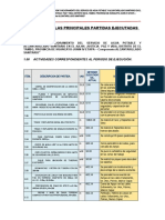 8 Detalles de Las Principales Partidas Ejecutadas JPV - I