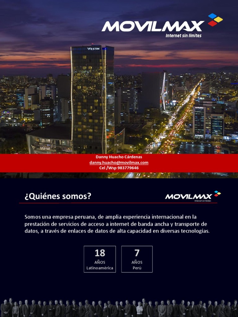 Presentacion MMX INFRA PERU | PDF | Internet | Red privada virtual