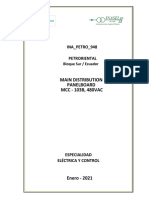 OT948 DistributionPanel TapirB 480VAC Dossier
