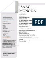 CV Isaac Mongua 1.8