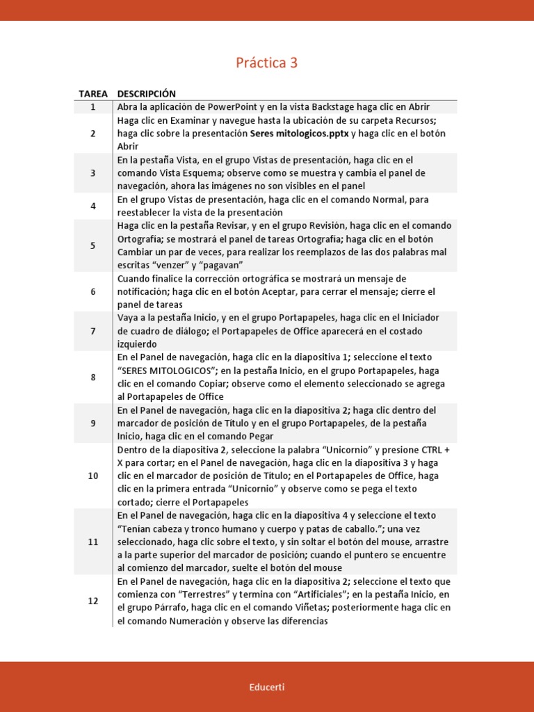 Modulo 3 Practica Pdf Microsoft Powerpoint Software