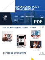 Clase N° 1 Concepto de calidad en salud