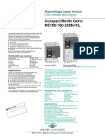 Interruptores Compact NS100-250