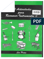 100 Actividades para Reconocer Instrumentos