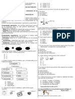 Examen Quimica Materia