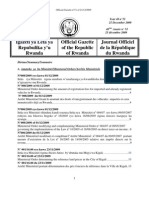 Official Gazette No 51 of 21 December 2009 PDF